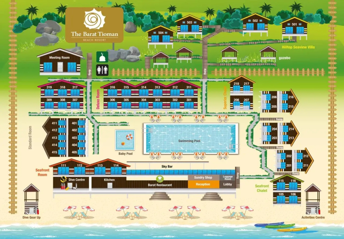 The Barat Tioman Beach Resort