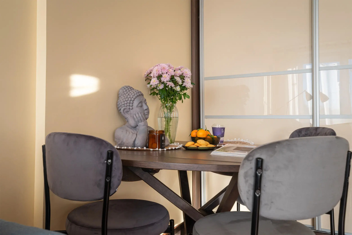 Квартира с балконом на Новослободской