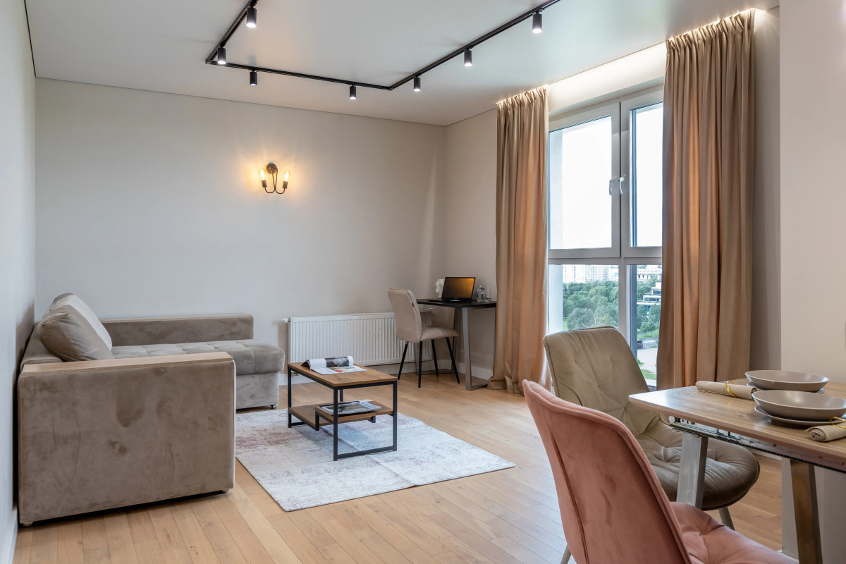 Апартаменты Стильные с видом на реку