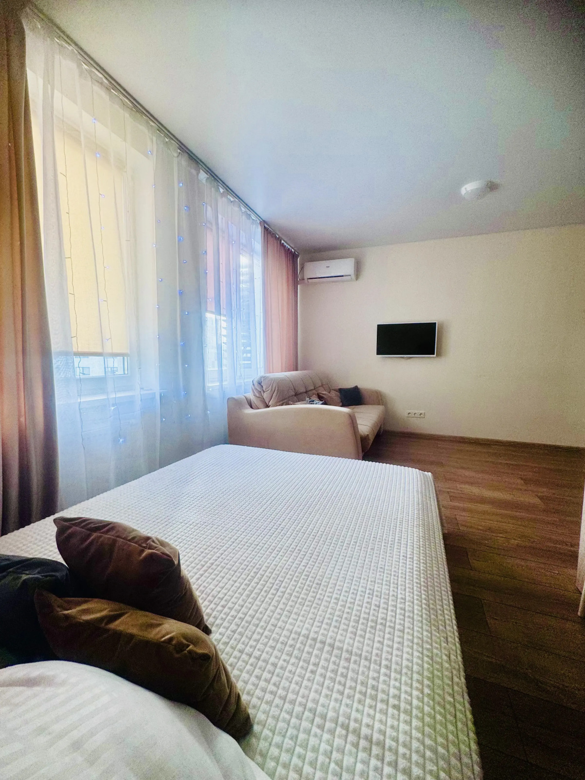 Апартаменты Стильная студия рядом с источниками.