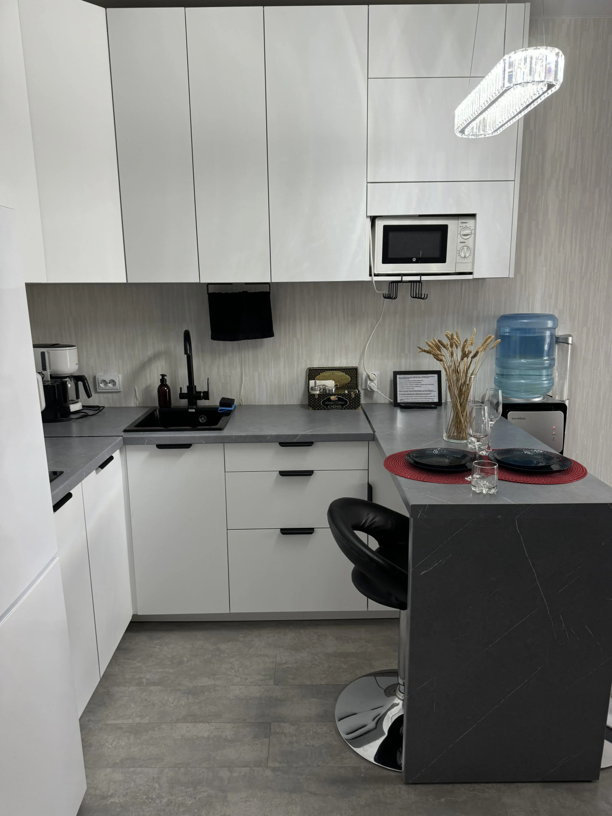 Квартира Студия с камином у парка