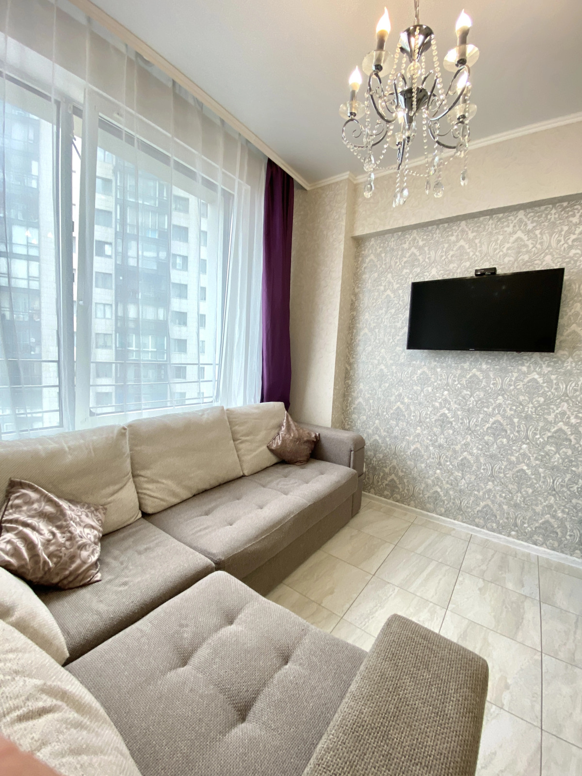 Апартаменты Шикарные с Невероятным Видом на Весь Город