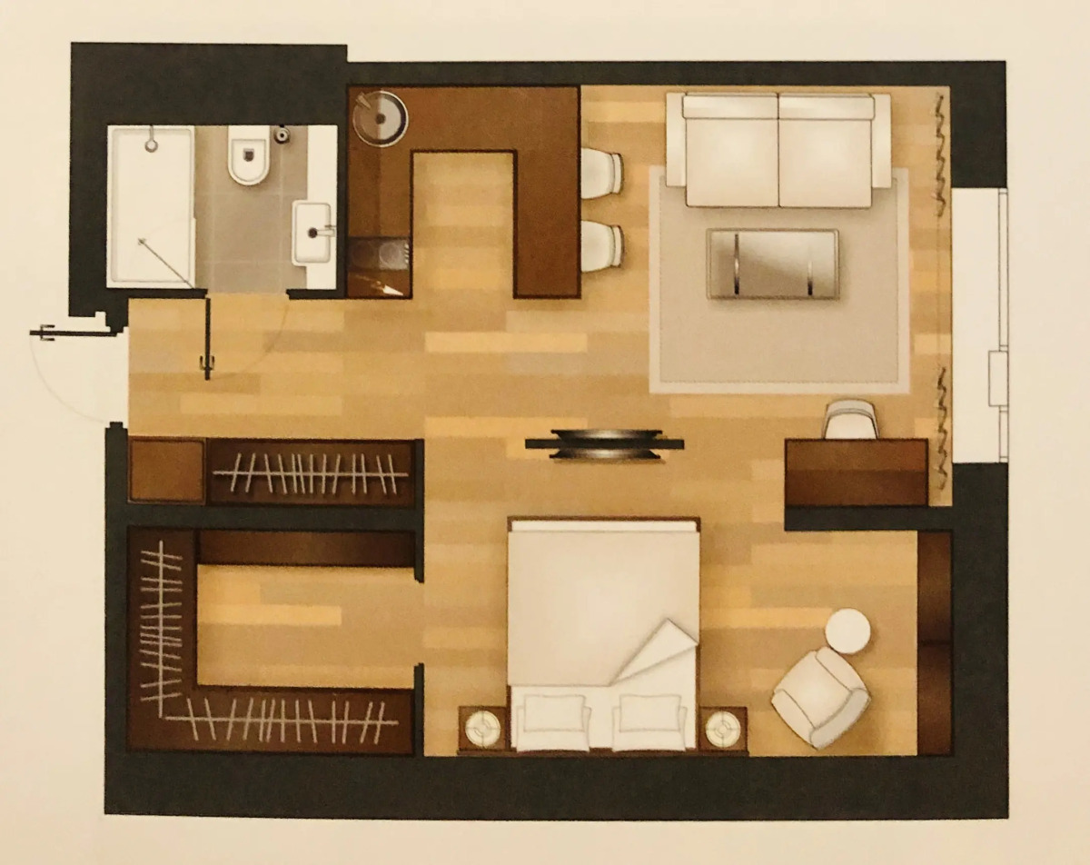 Апартаменты Deluxe S21