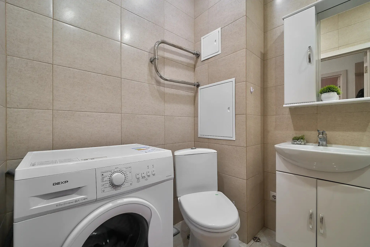 Квартира Однокомнатная с кроватью и диваном