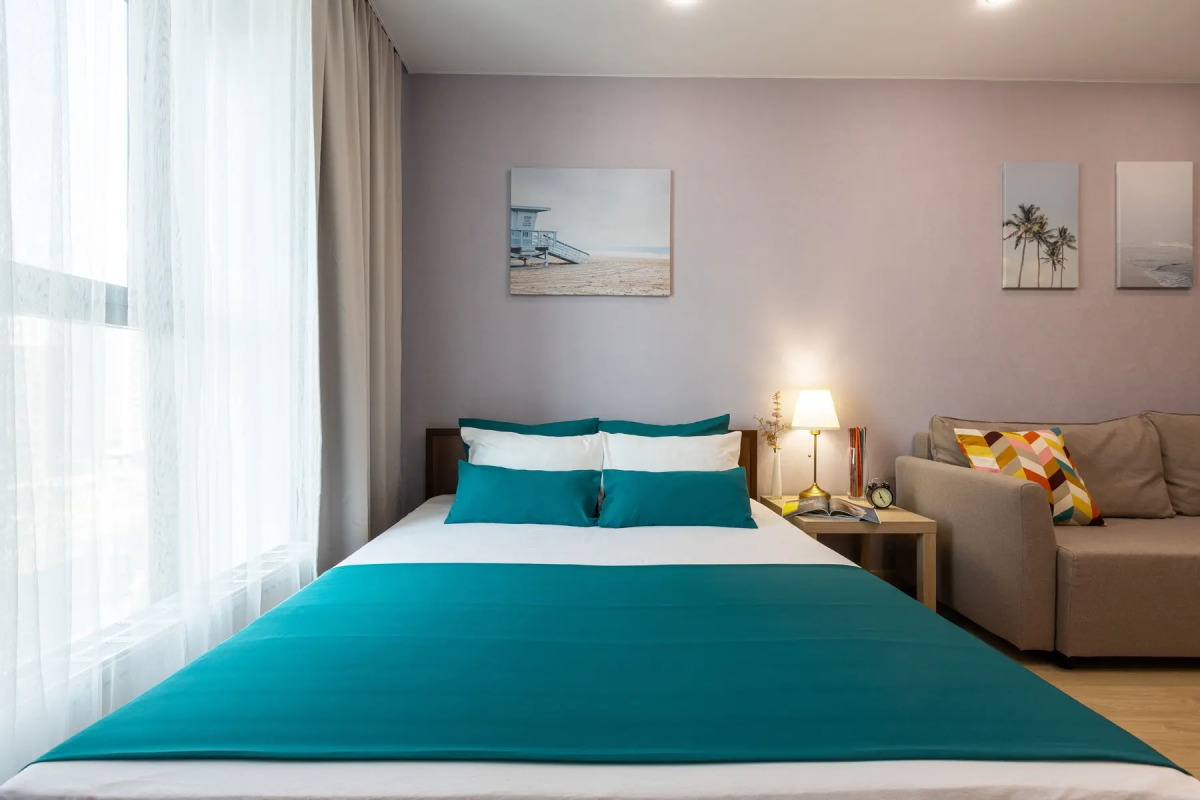 Апартаменты Сутки Уфа на Рудольфа Нуреева 1.36