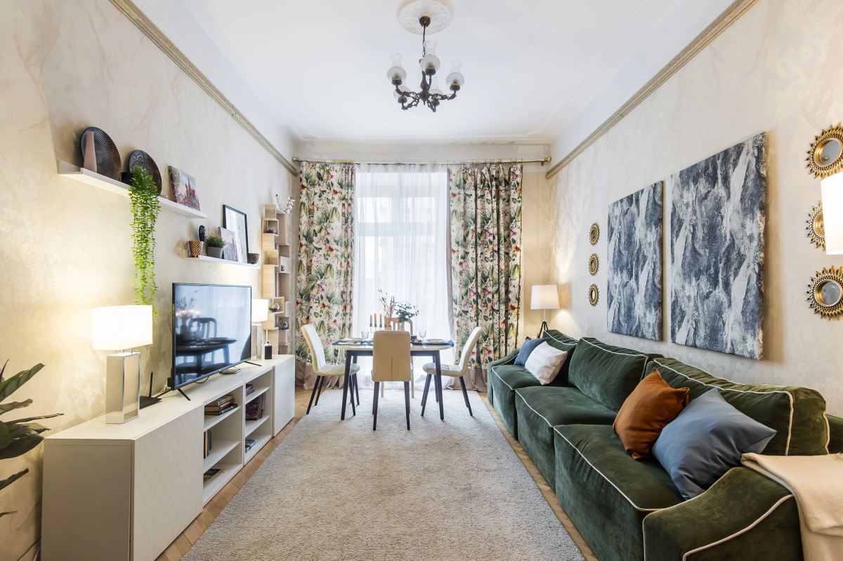 Квартира GM Apartments Четверка в Доме на Набережной у Кремля