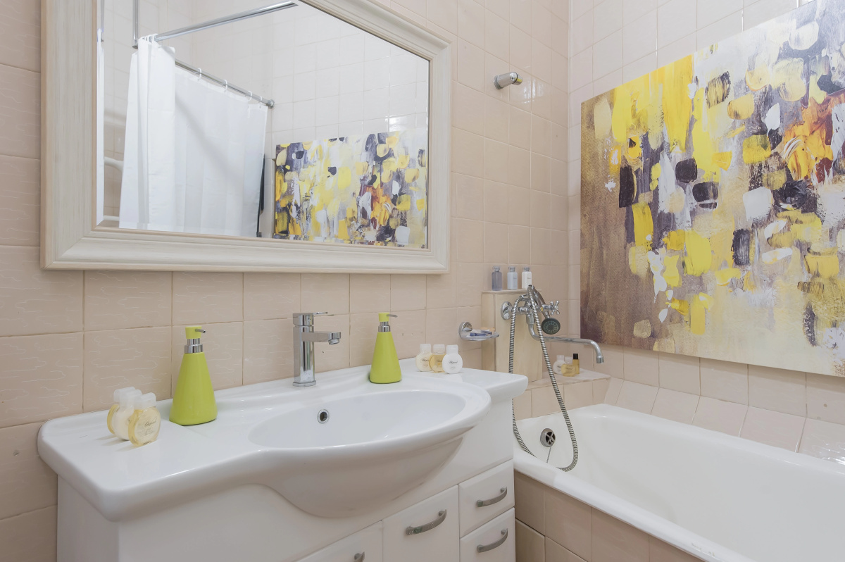 Квартира GM Apartments Стильная Трехкомнатная на Бульварном кольце