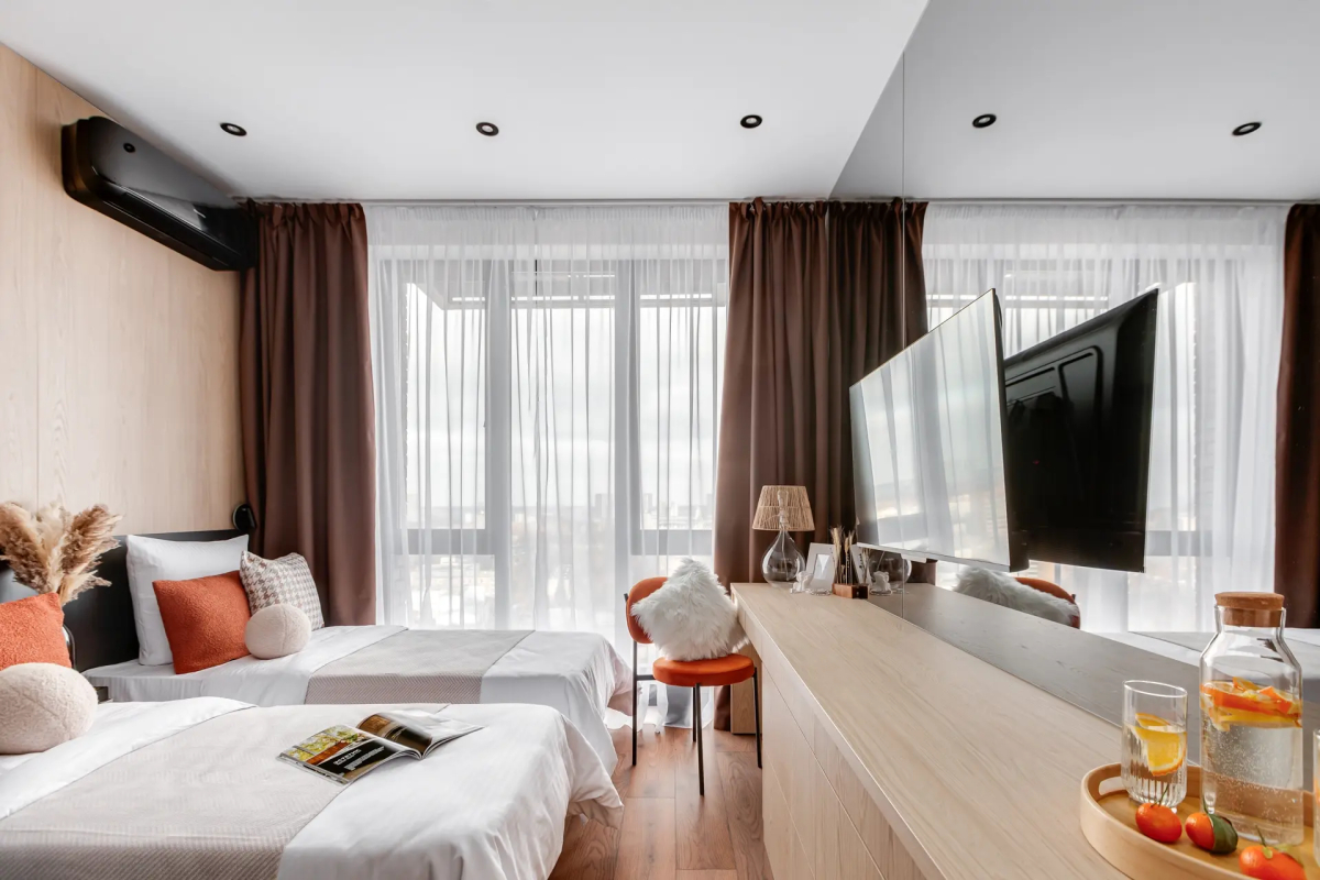 Апартаменты с видом на Измайловский Кремль Aparts nearby New Kremlin in Izmaylovo