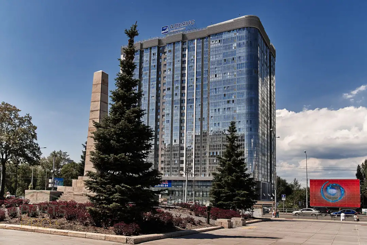 Квартира Aparts Pro Стильная видовая студия у Волги в ЖК Галактика на 12 этаже