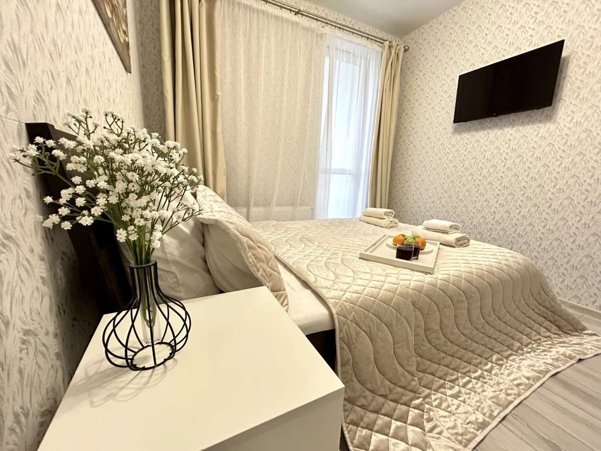 Апартаменты Двухкомнатные FSF Элитные с Эксклюзивным видом и кофемашиной