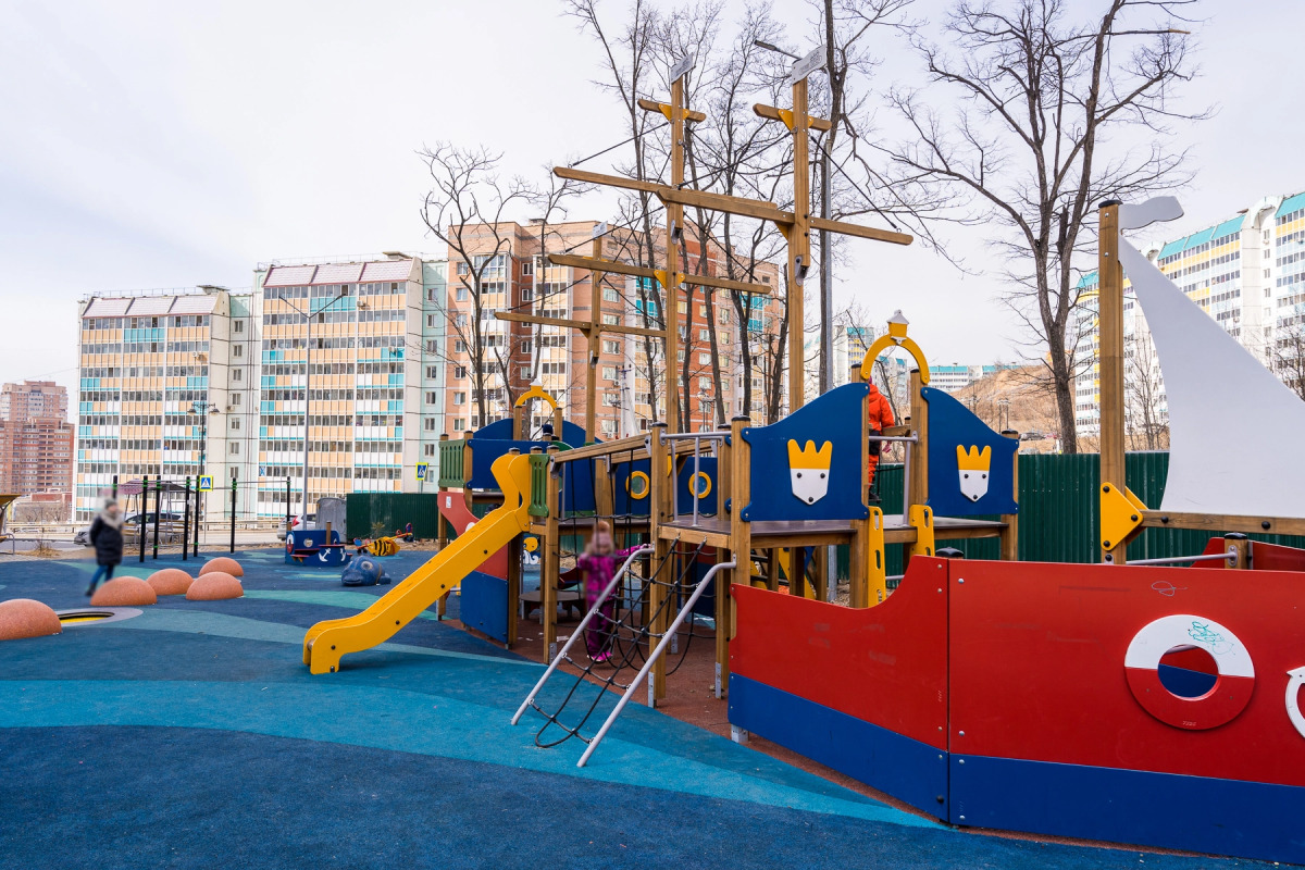 Квартира Студия в Новом Жк Адмиралтейский во Владивостоке