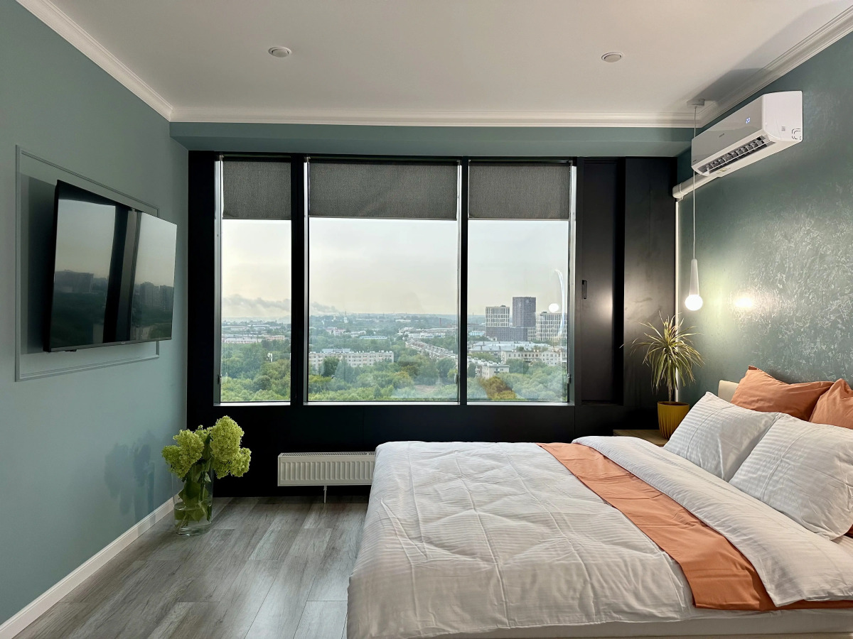 Квартира Happy Atlantis видовая в доме бизнес класса в центре Казани