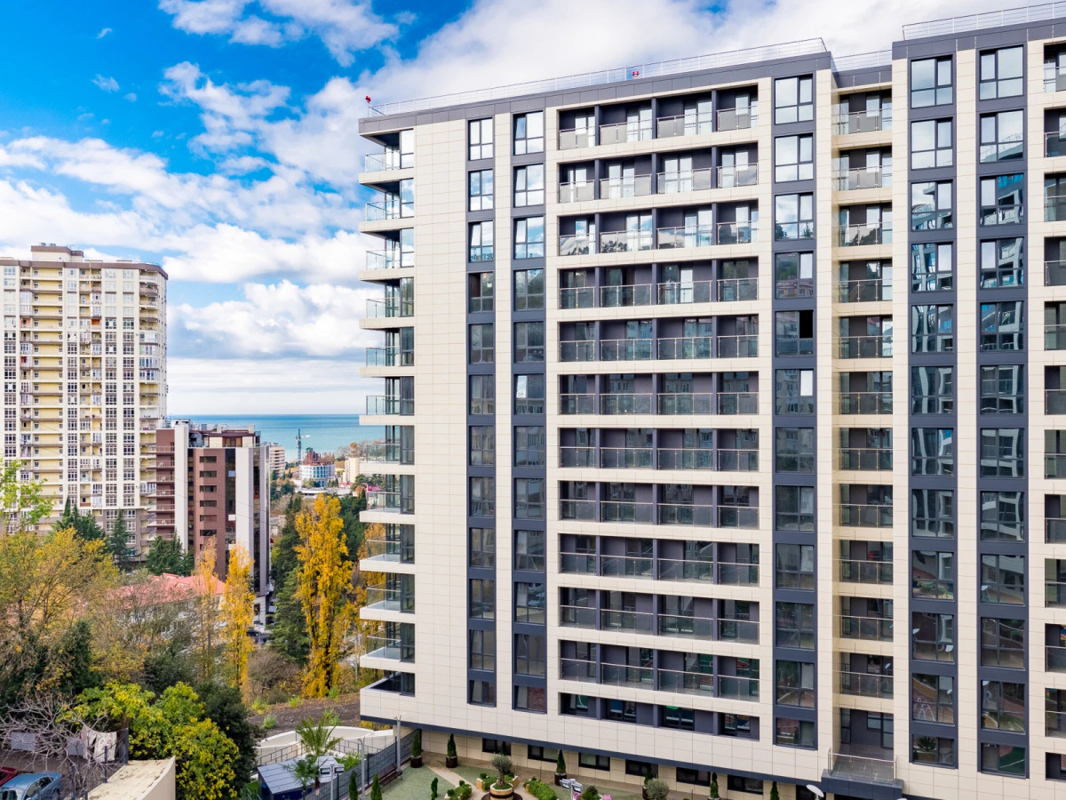 Апартаменты Сокол на верхнем этаже с балконом