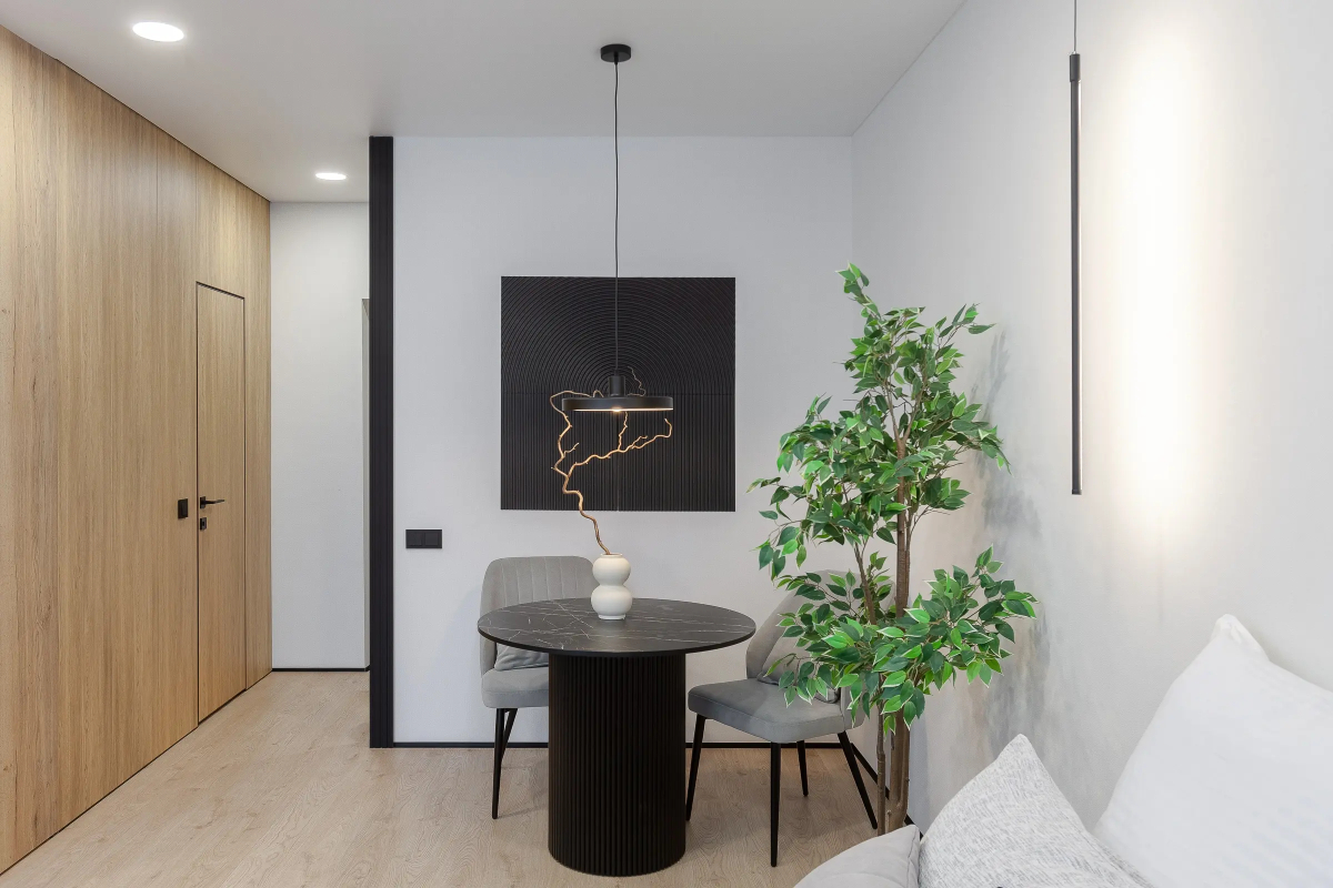 Апартаменты В стиле Минимализм в ЖК Панова-Парк