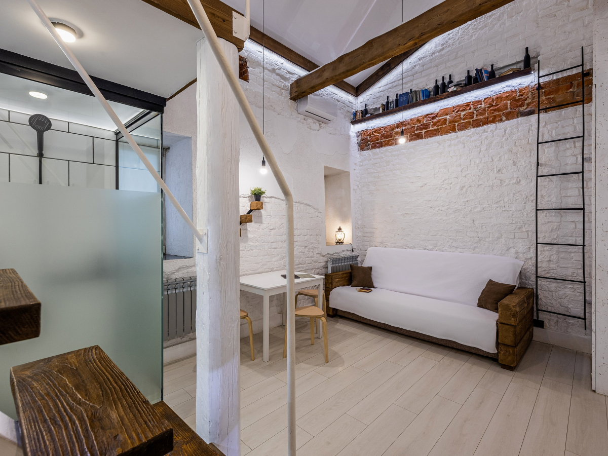 Апартаменты Лофт 3 Двухуровневые на Грузинской Улице 41А