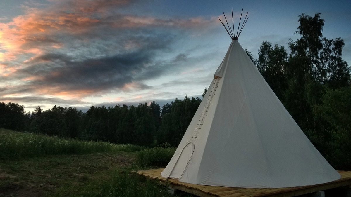 Глэмпинг Папоротник