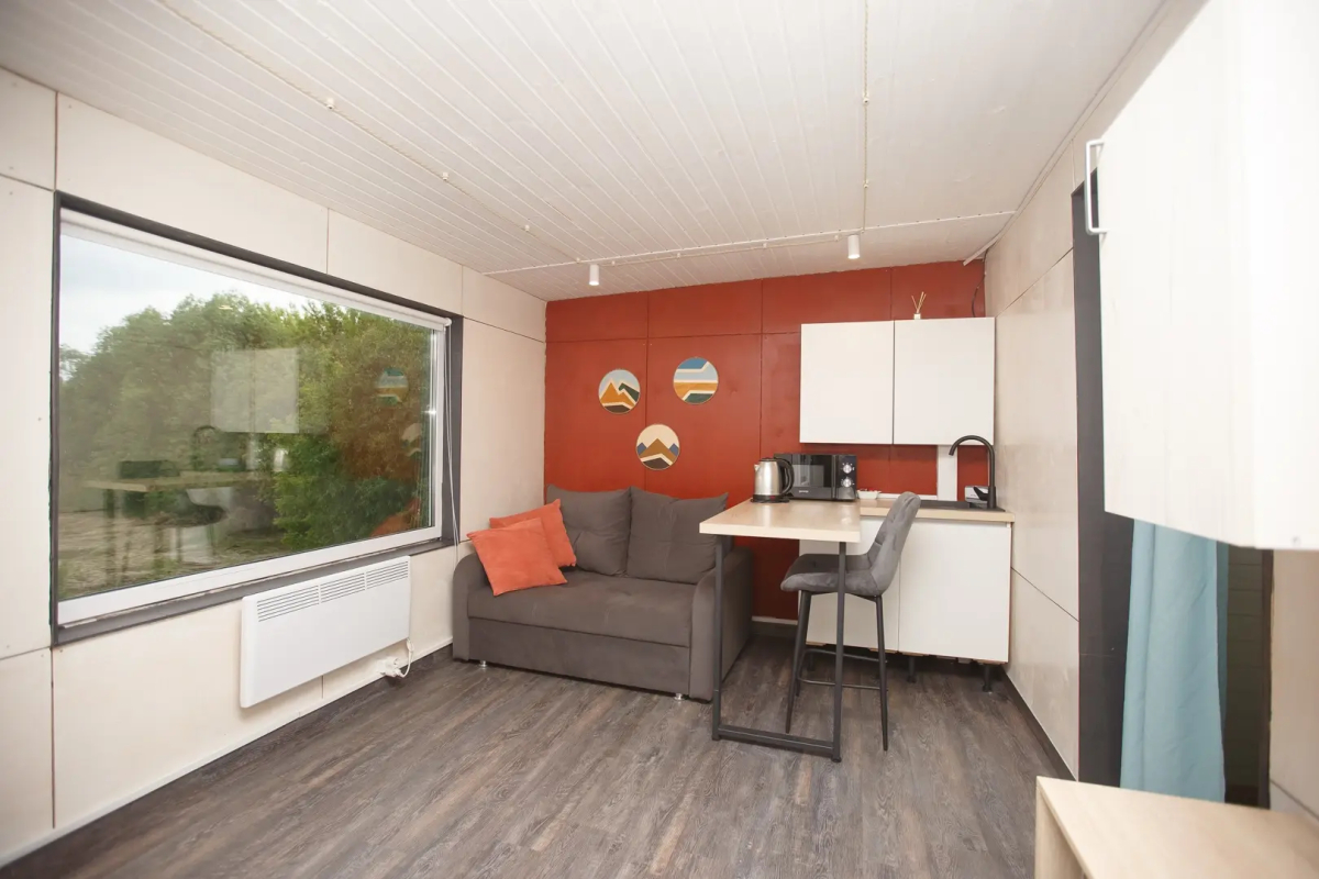 Бунгало 2х местный дом с видом на реку