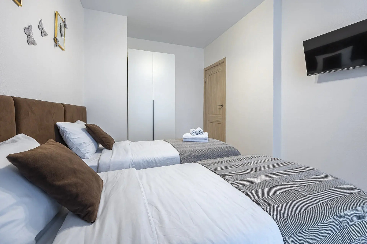 Квартира Уютная евро-однушка с модульными спальными местами