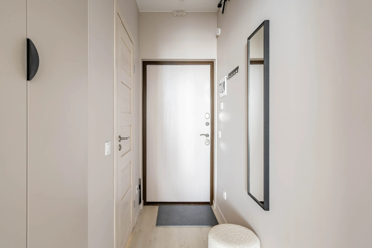 Апартаменты Бежевые в центре с кондиционером