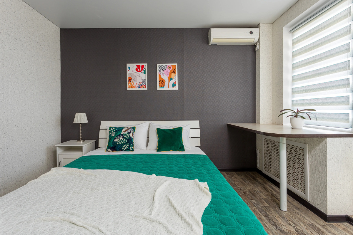 Апартаменты двухкомнатные недалеко от центра и парка