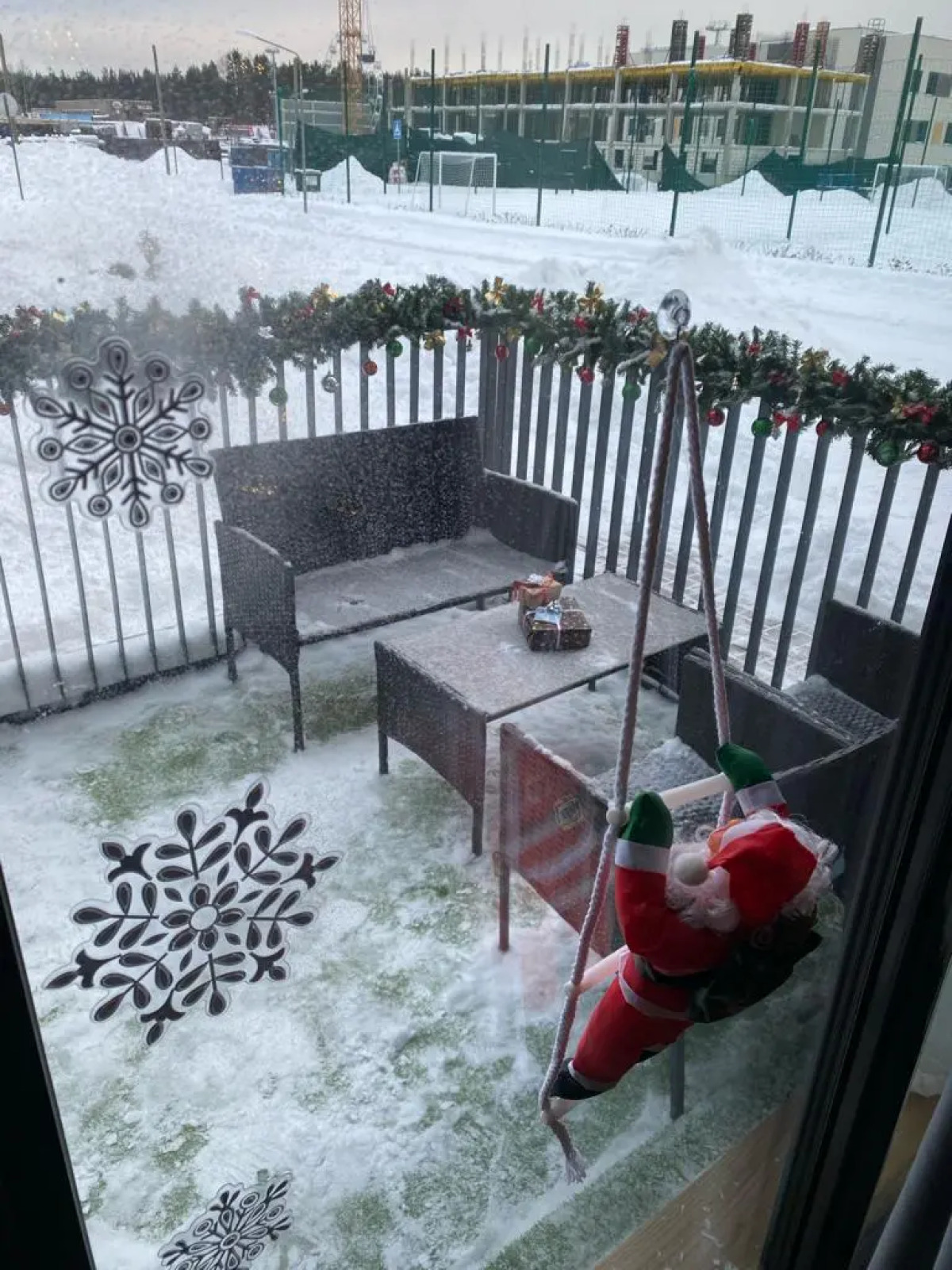 Апартаменты Охта Парк Ohta Loft Apartments с террасой