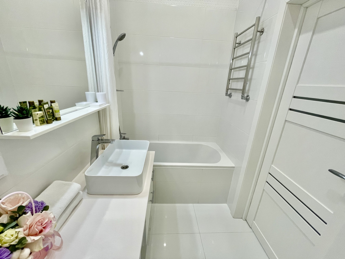 Апартаменты с видом на море на 10 этаже в комплексе Кристалл & Балтик-SPA