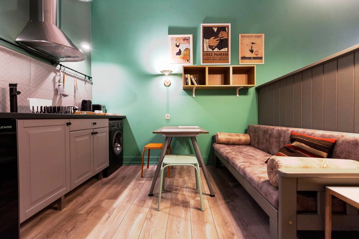 Апартаменты Моголя Зеленая Студия