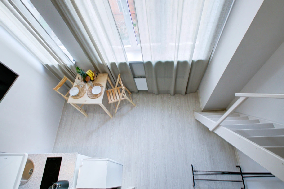 Квартира Домиго Двухуровневая Студия в Эко-Стиле