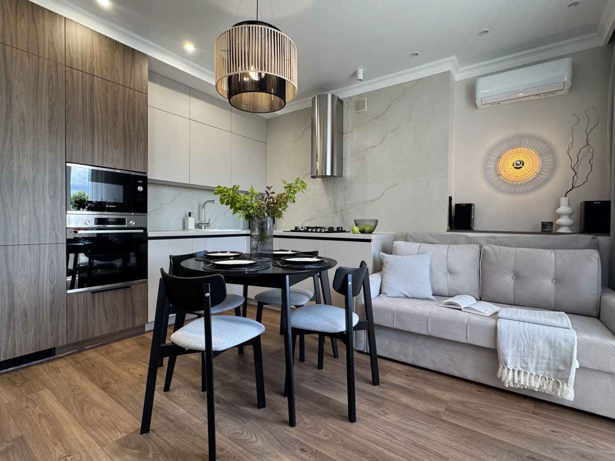 Апартаменты Эмберли в зеленом районе Светлогорска