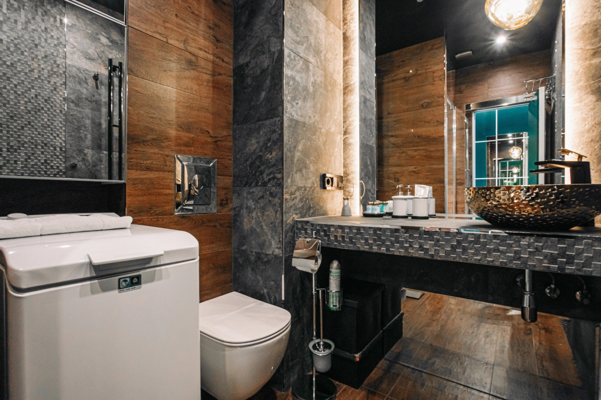 Апартаменты Lalapart Tropikana с ярким ремонтом на 30 этаже небоскреба Савеловский Сити