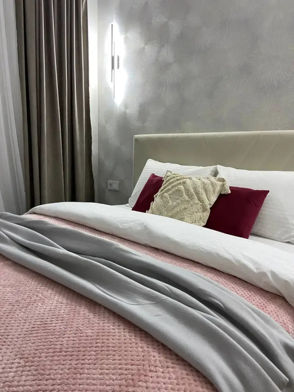 Apartment Просторная уютная квартира сети Эль Апарт в современном ЖК