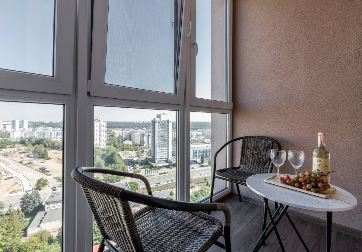 Современные Апартаменты с Видом на Национальную Библиотеку