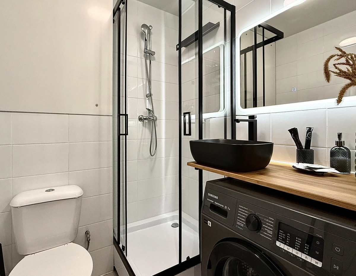 Квартира Люкс Студия в ЖК Бизнес-Класса и Дизайнерским Ремонтом