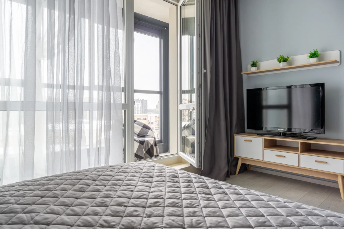 Квартира с балконом в новом ЖК