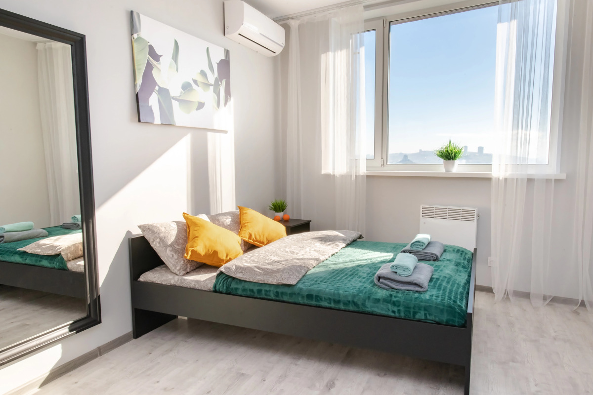 Уютная квартира-студия с шикарным Видом на море и мост