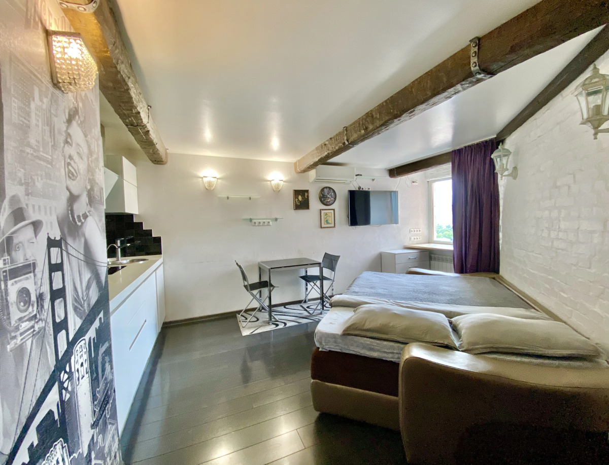 Квартира Студия на высоком этаже на Авроровской, 17