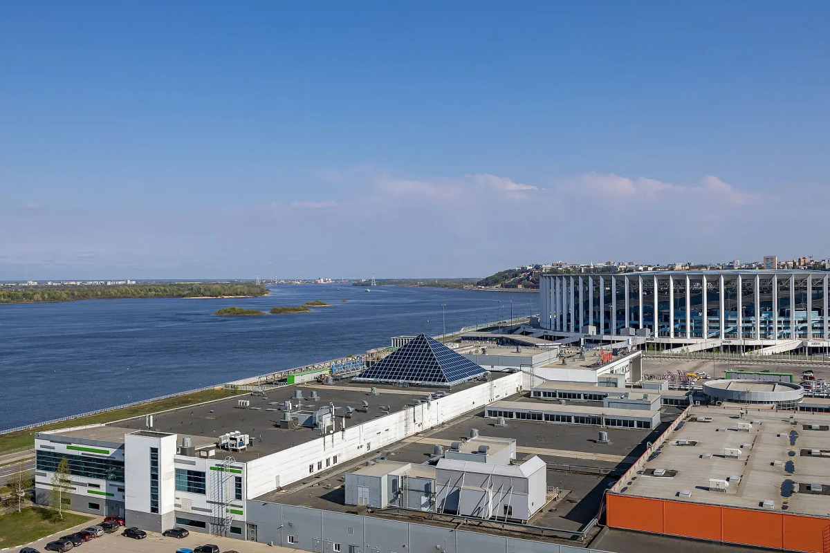 Апартаменты с видом на Волгу на Волжской наб.26 м.Стрелка. Сова-Дом