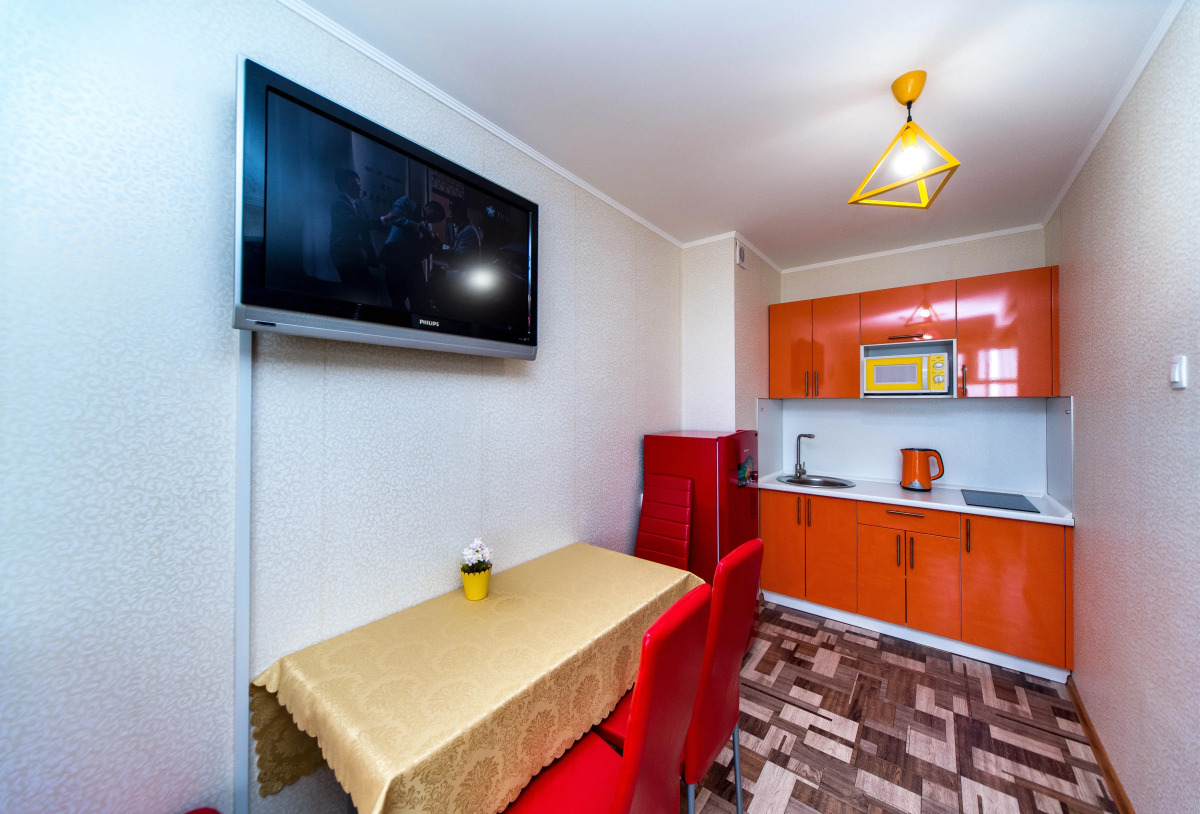 Квартира 1комнатная для 4 человек на 17 этаже с видом на город