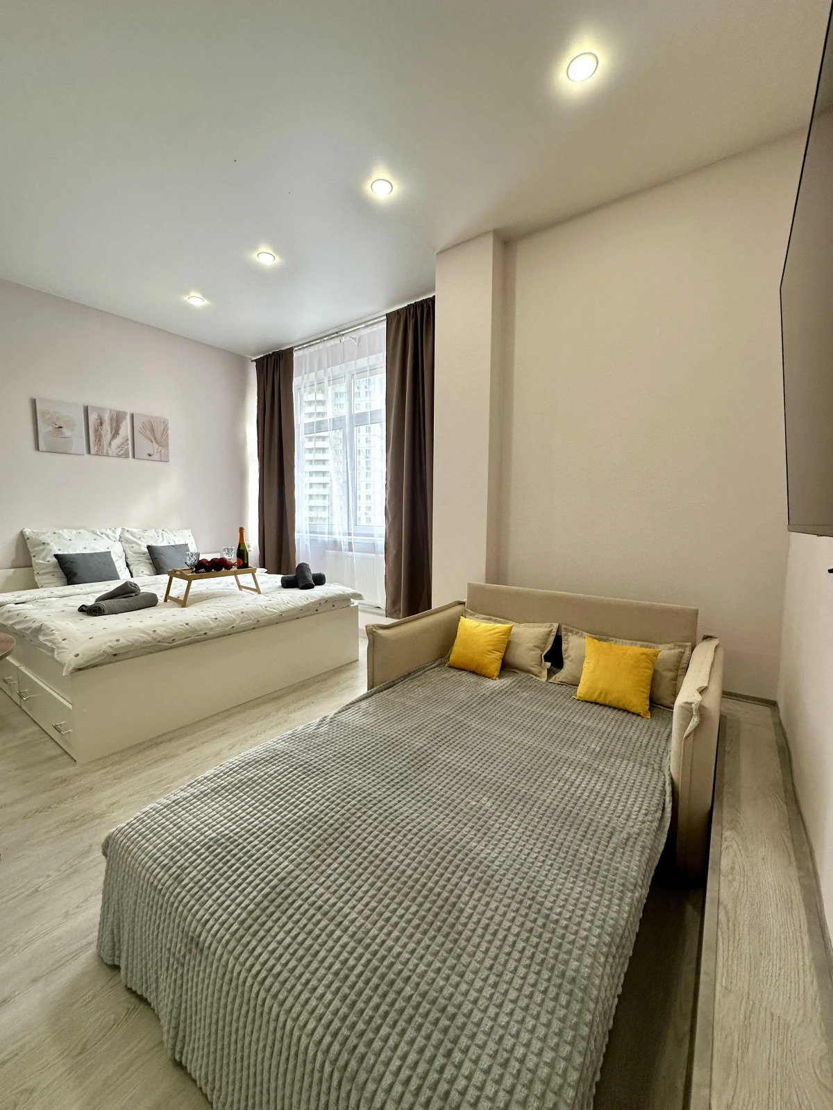 Апартаменты с дизайнерским ремонтом