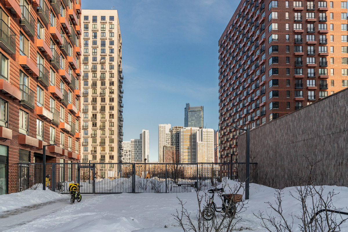 Квартира Moscow Deluxe Apartments Fili Family Suite