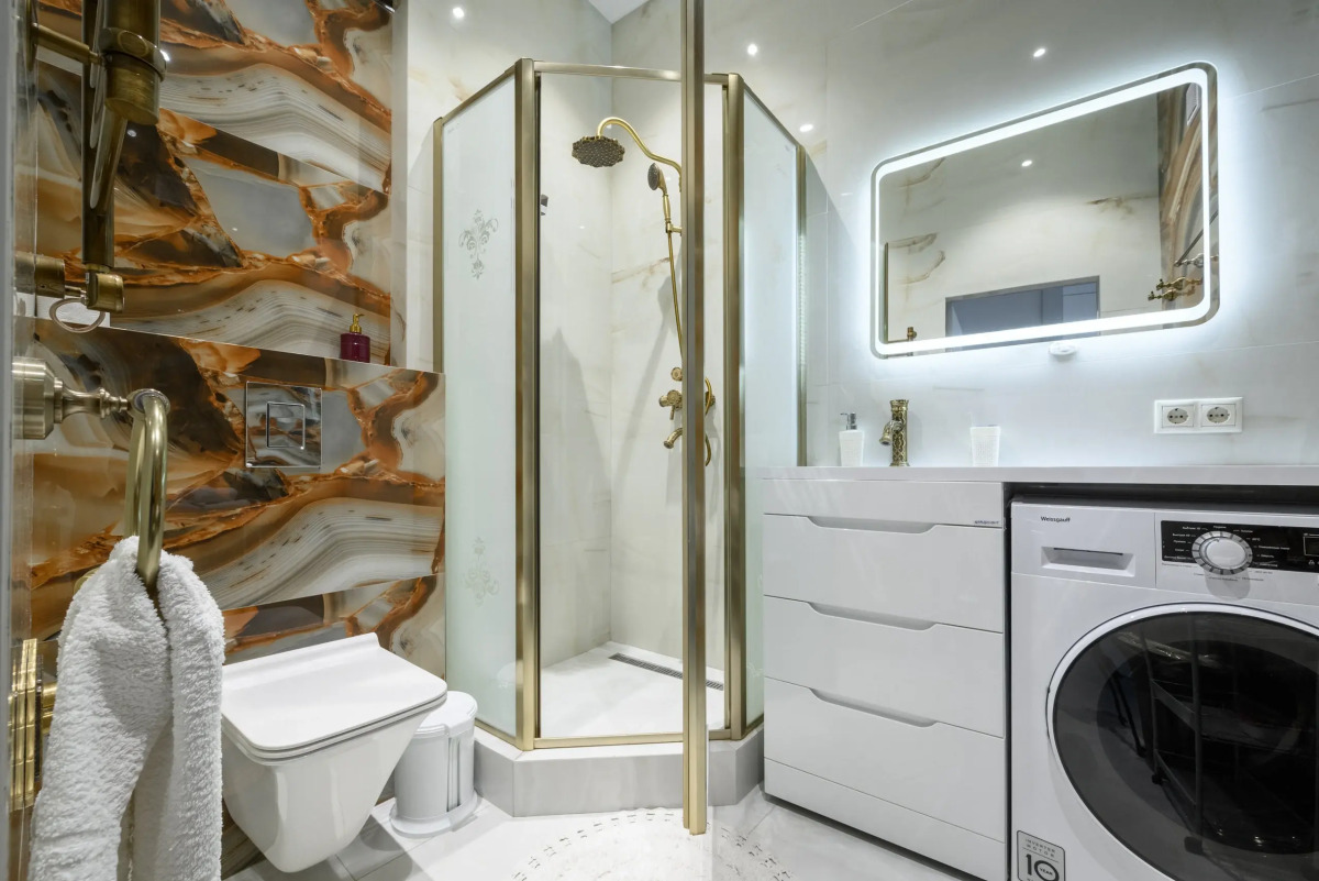 Апартамент Люкс Красивейший в ЖК «Барселона парк» с большим балконом и видом на море