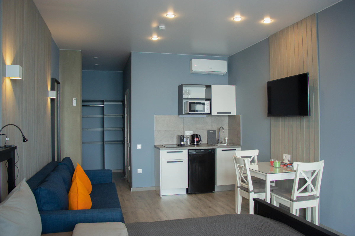 Апартаменты Central Place Vladivostok Делюкс с видом на Море (2)