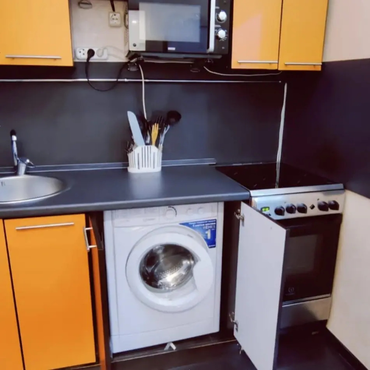 Апартаменты Уютная студия у парка Победы