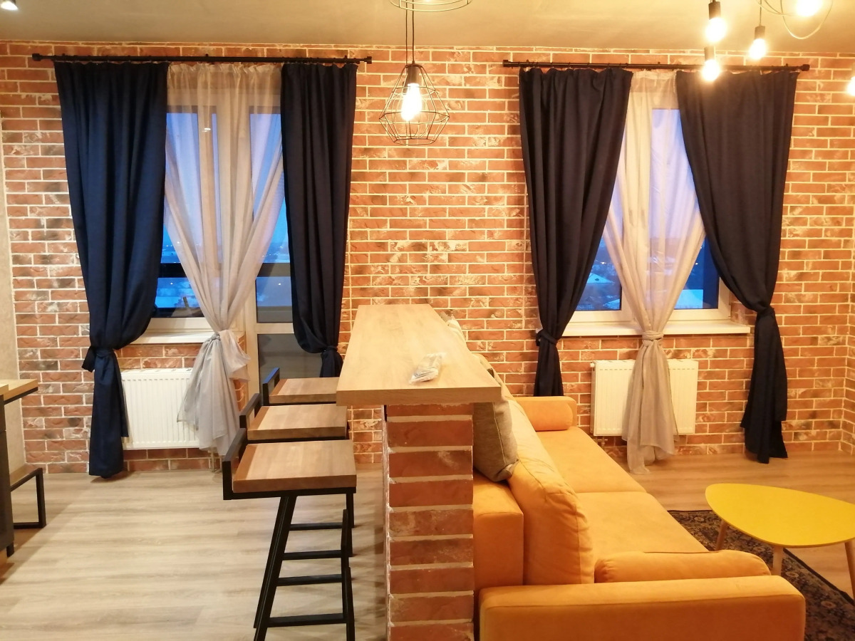 Лофт апартаменты в Новом доме жк Жюль Верн