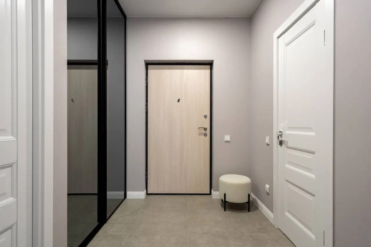 Квартира в синих тонах