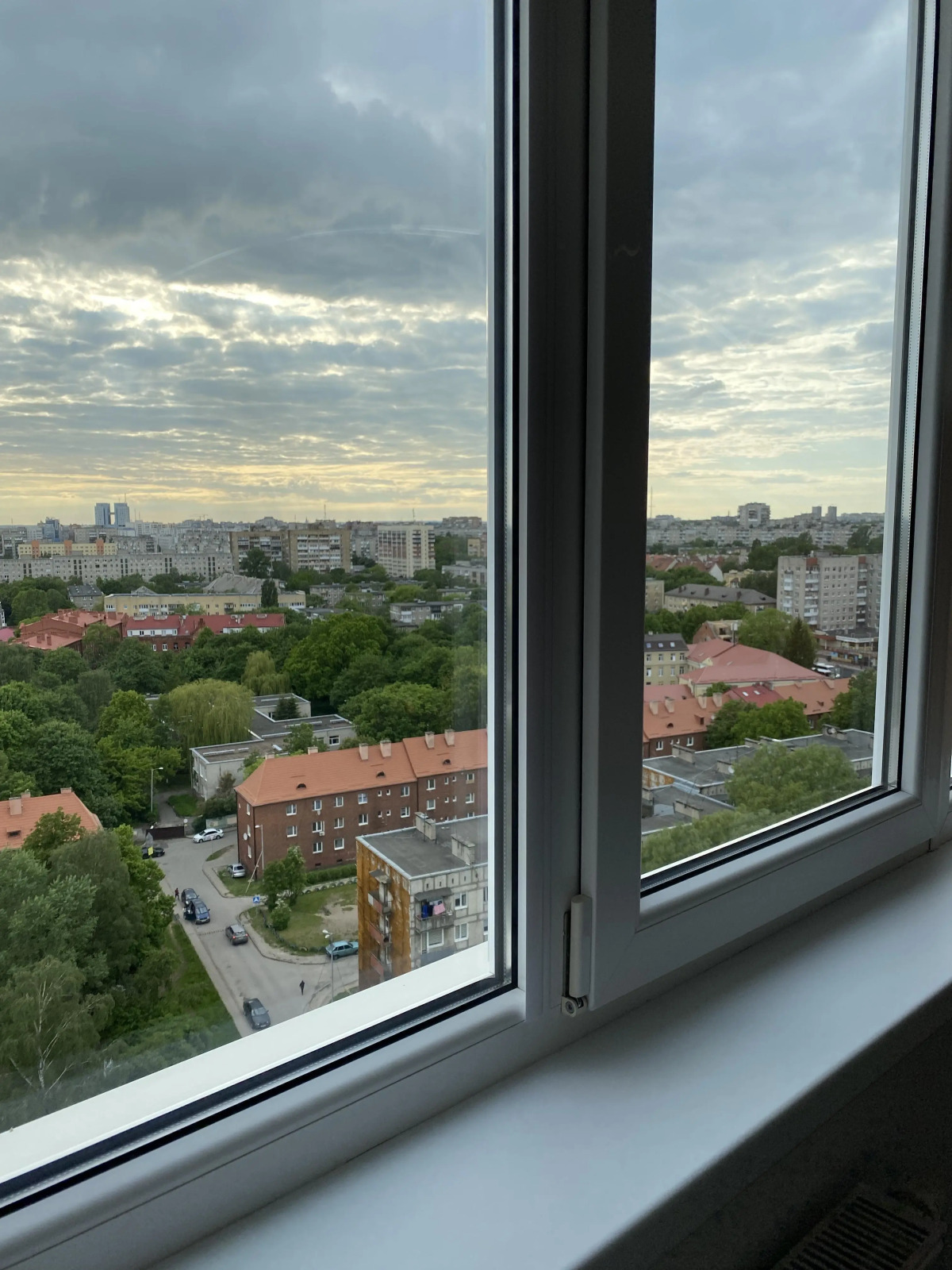 Квартира с панорамным видом на город