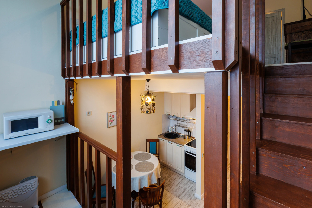 Квартира Двухуровневая с террасой для семьи