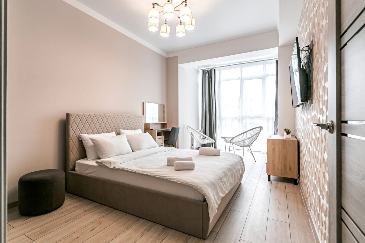 Апартаменты Жасмин от Ирины Савельевой - С лаундж-зоной и балконом- В курортной зоне- У входа в верхний Национальный парк