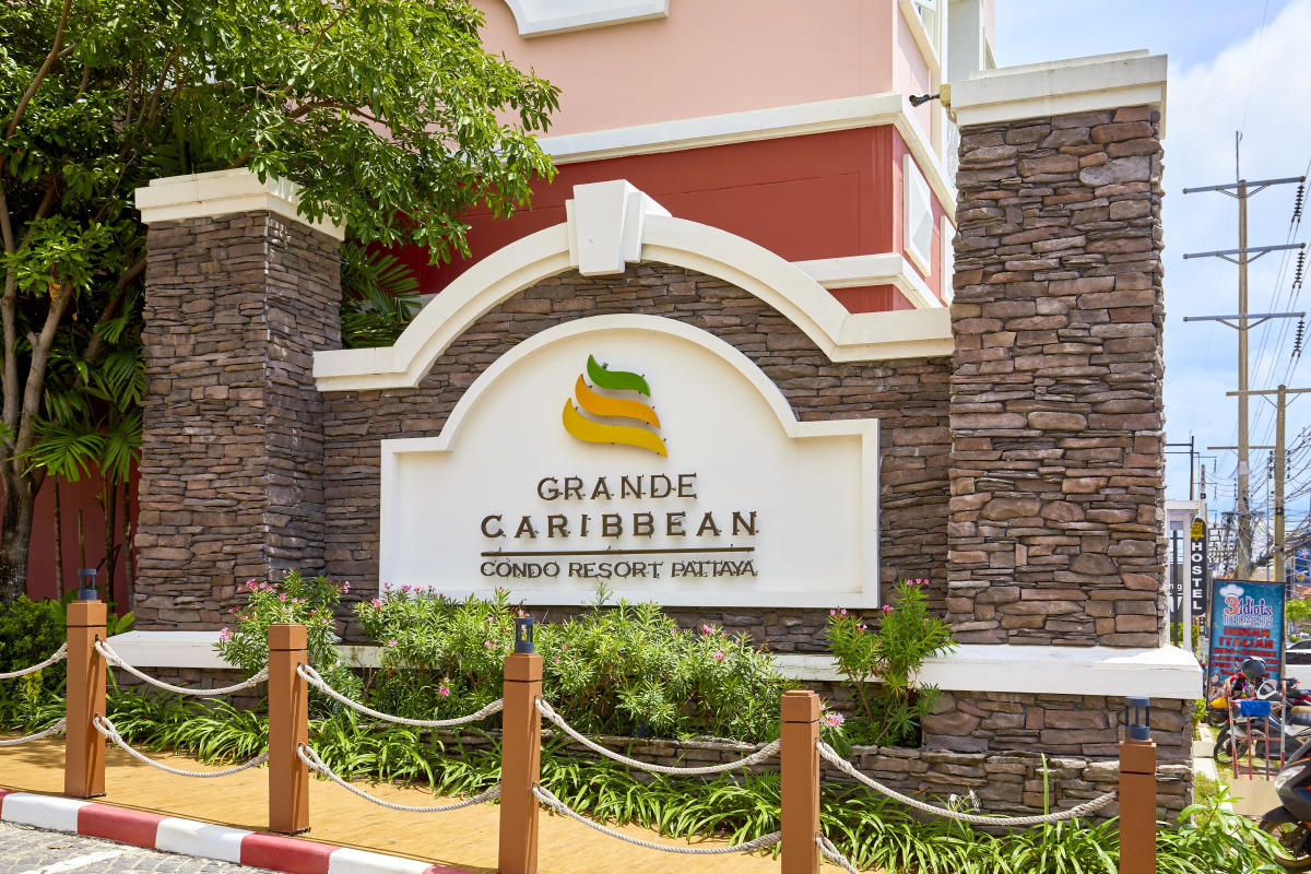 Апартаменты Grande Carribean sea view Jomtien beach
