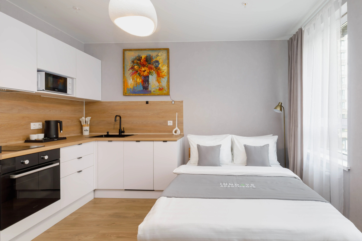 Квартира Inndays Apartments на Румянцево 8